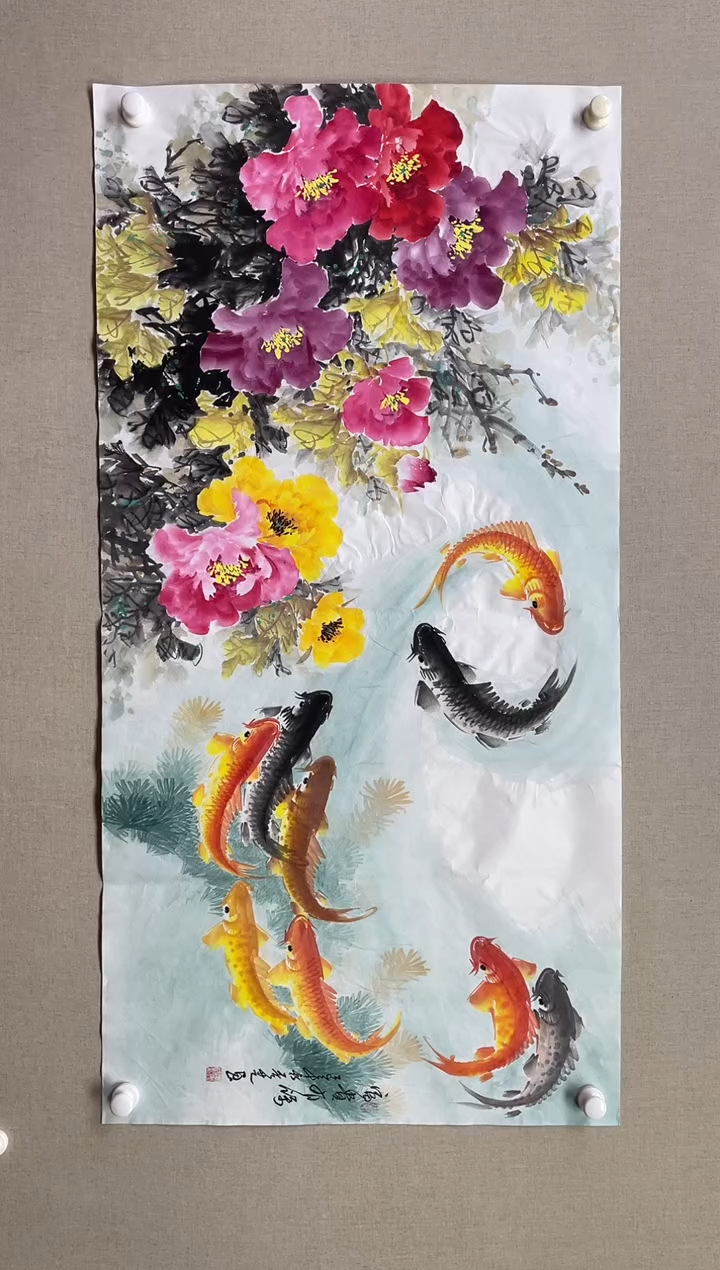 国画138*68 李秀芝李秀芝李秀芝李秀芝李秀芝