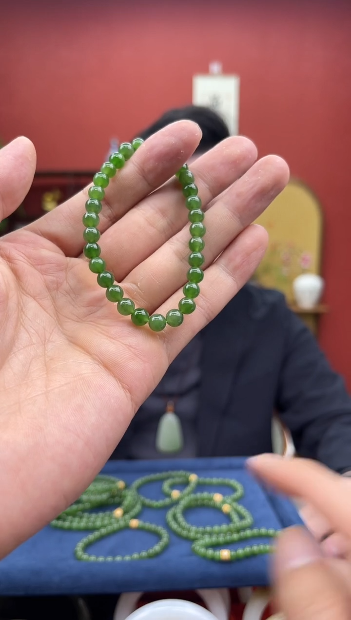 未镶嵌手串和田玉一个