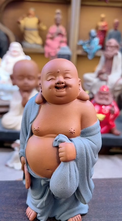 紫砂茶宠器闵茶宠摆件