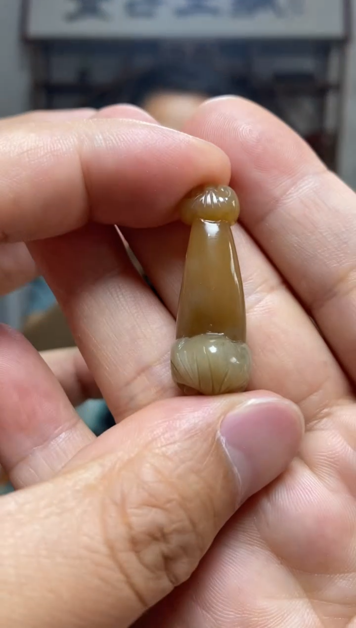 和田玉未镶嵌挂件29