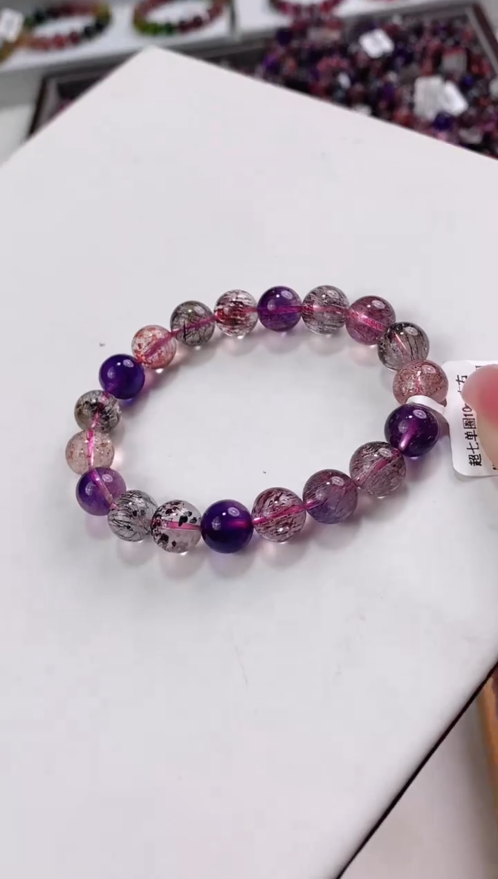 【闪购商品】水晶超七单圈10*未镶嵌多人多样性发其一