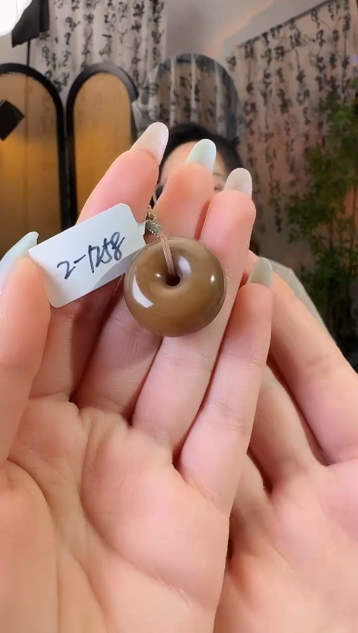 和田玉未镶嵌颈饰1258 扣 