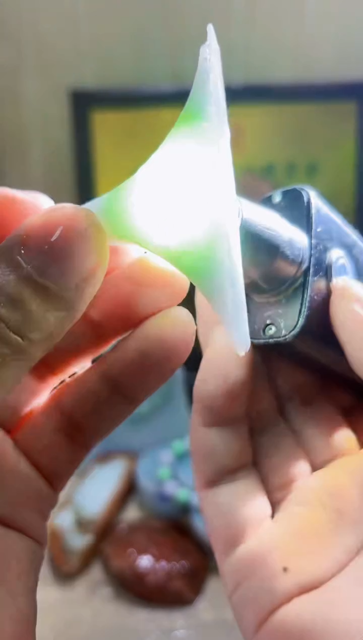 未镶嵌挂件翡翠A货常星2722