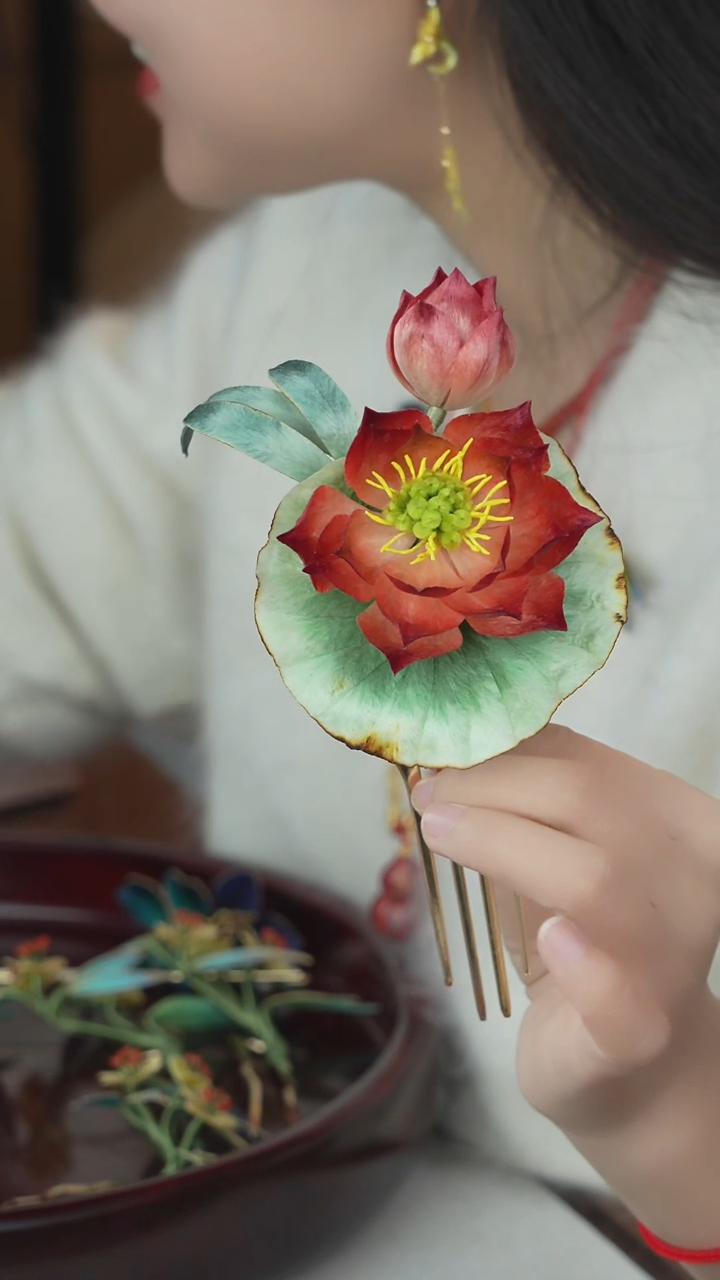 刺绣闪购纯手工非遗国风饰品