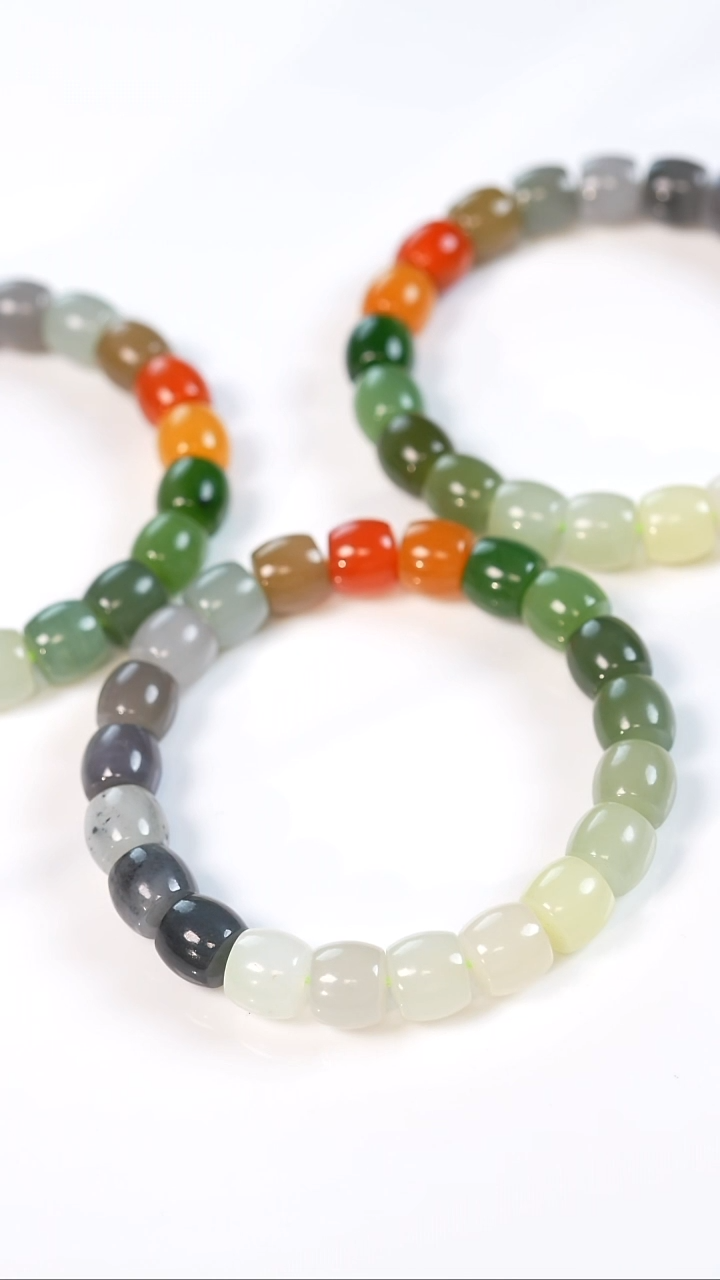 未镶嵌手链和田玉多样性发一件08