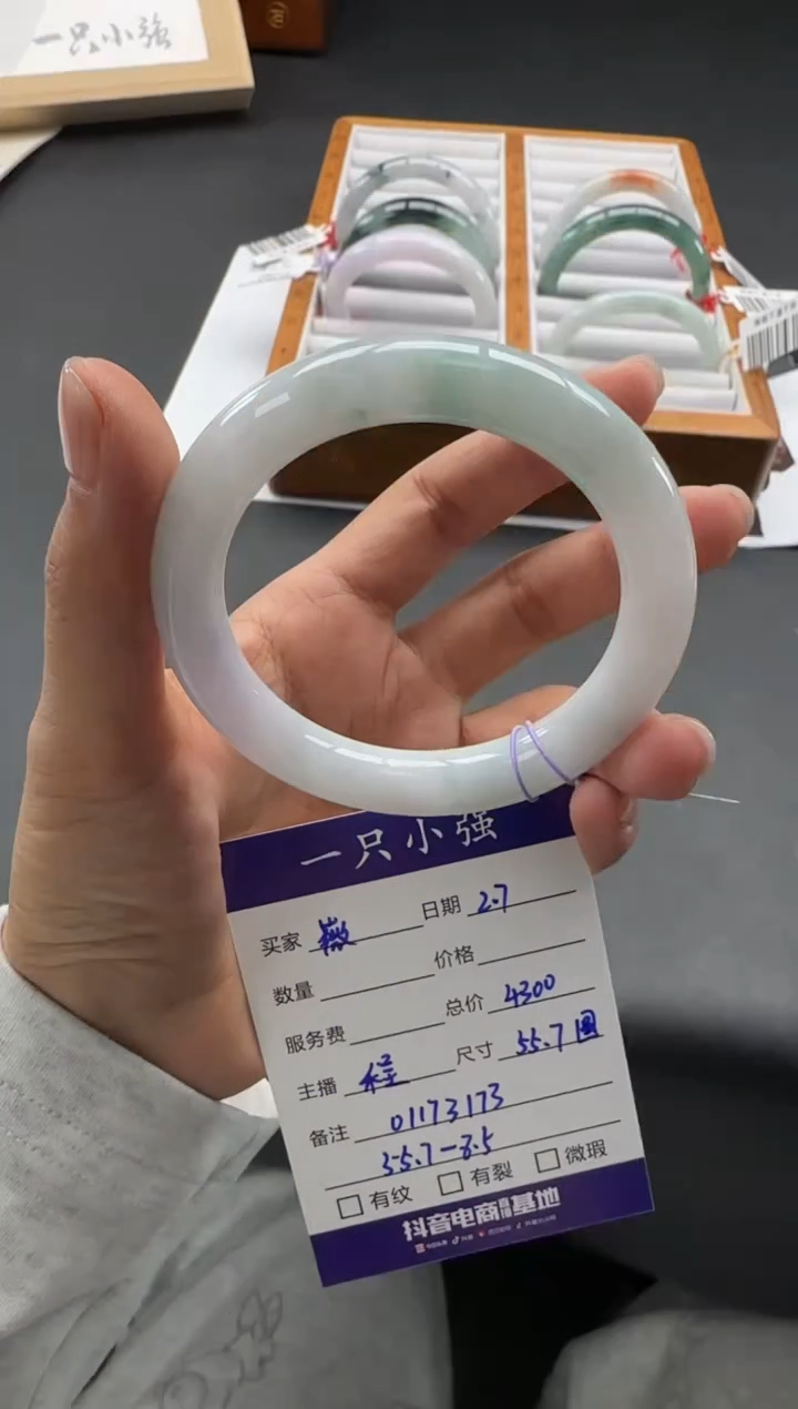 【闪购商品】翡翠手镯未镶嵌01173173