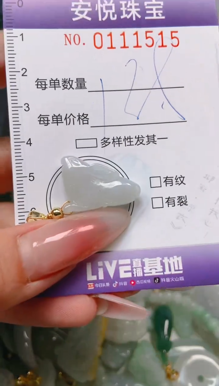 【闪购商品】翡翠颈饰未镶嵌闪购0111515