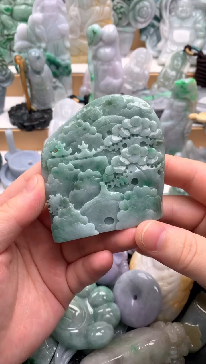 吊坠(不含链)未镶嵌翡翠1