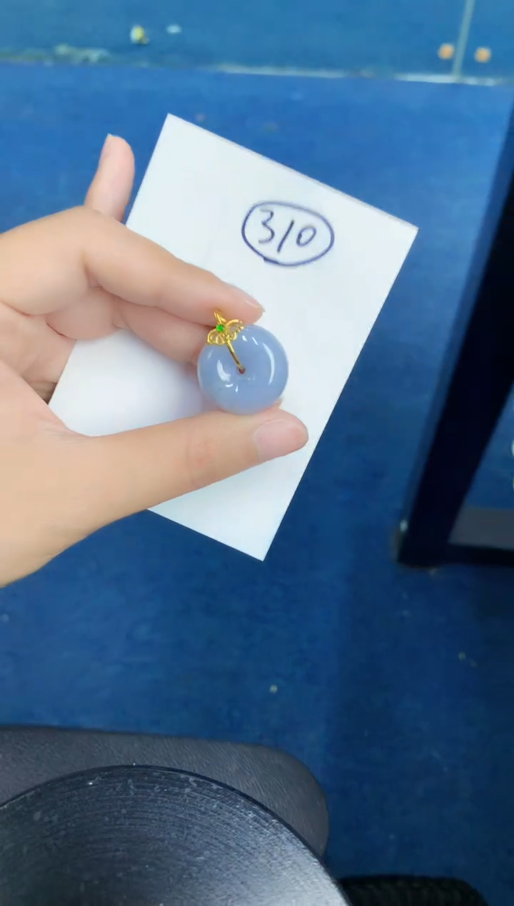 【闪购商品】翡翠颈饰18K金镶嵌000000000