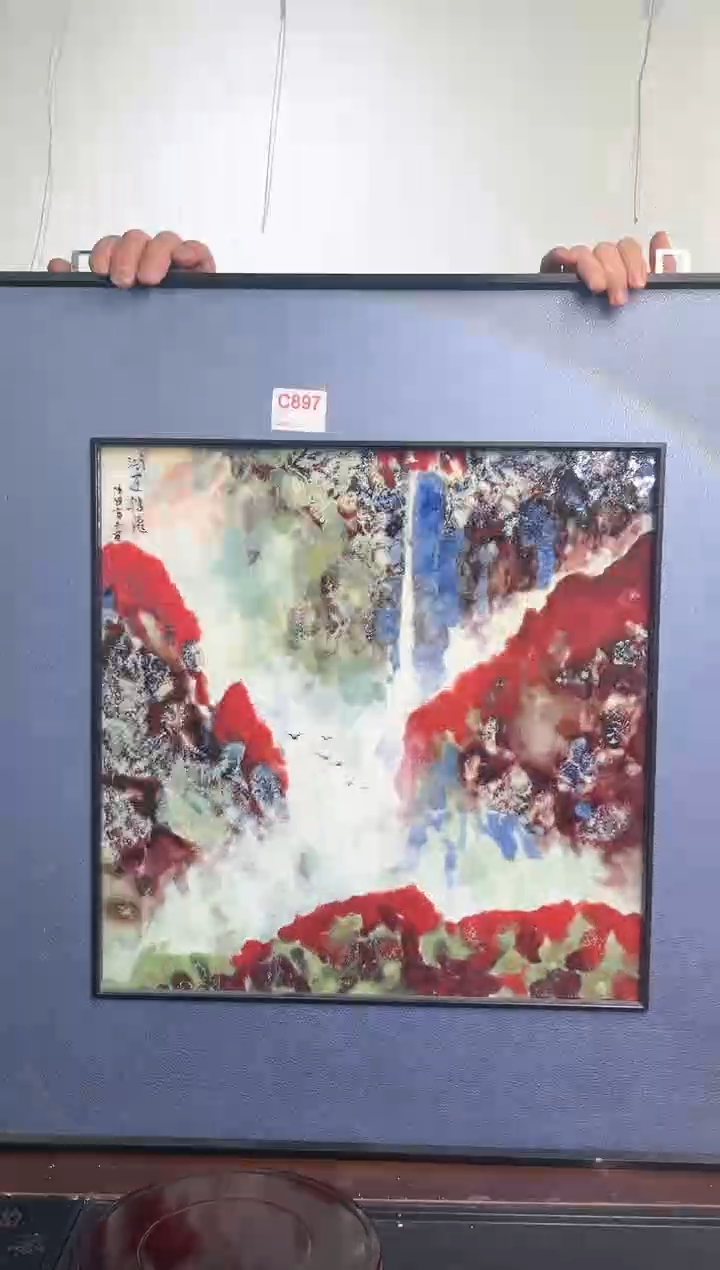 【闪购商品】摆件景德镇陶瓷陈国富C897
