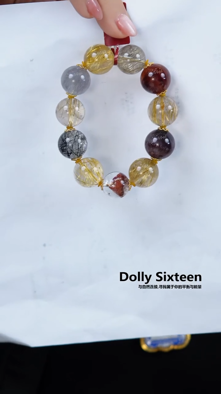 【闪购商品】水晶L手串未镶嵌DIY多样式随机发一