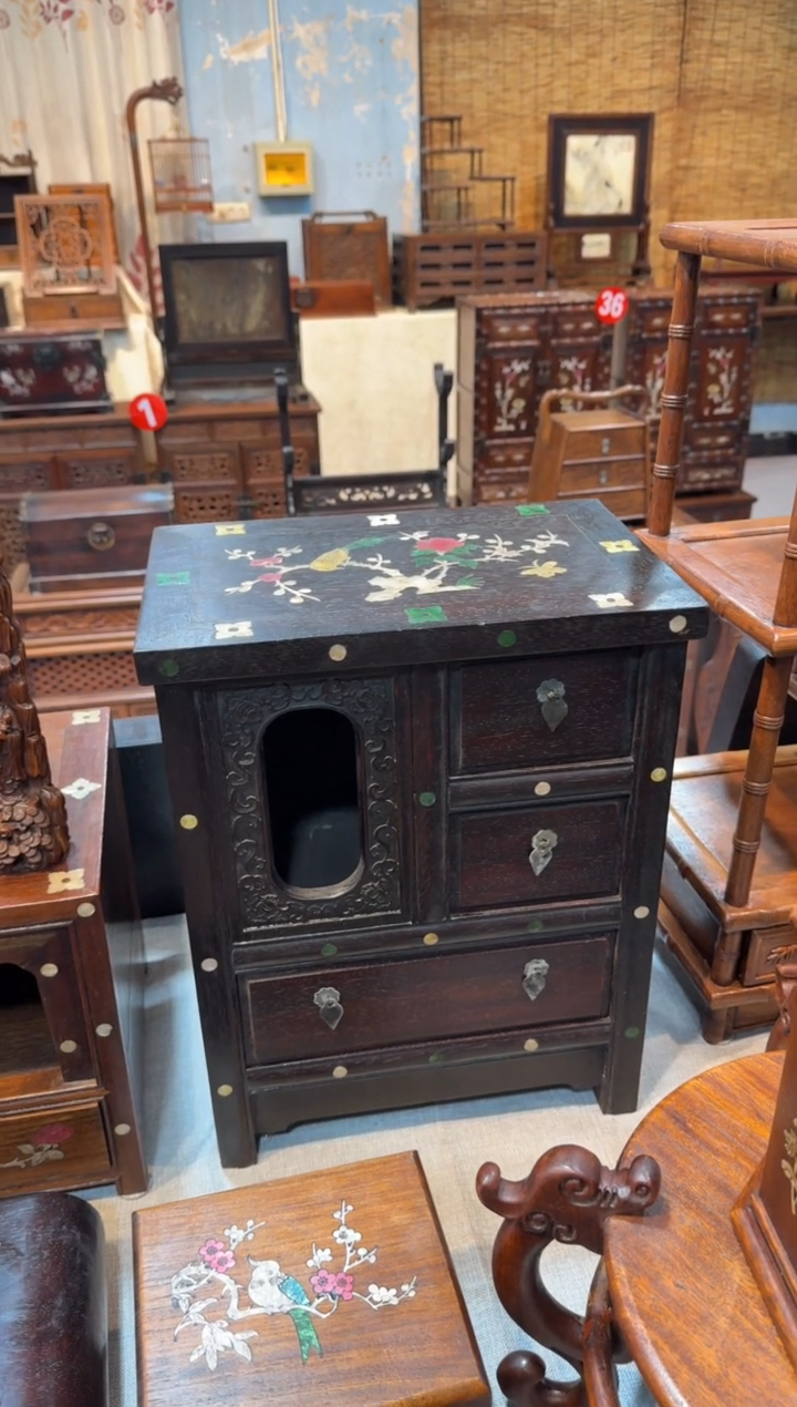 木紫檀 首饰柜 收纳柜