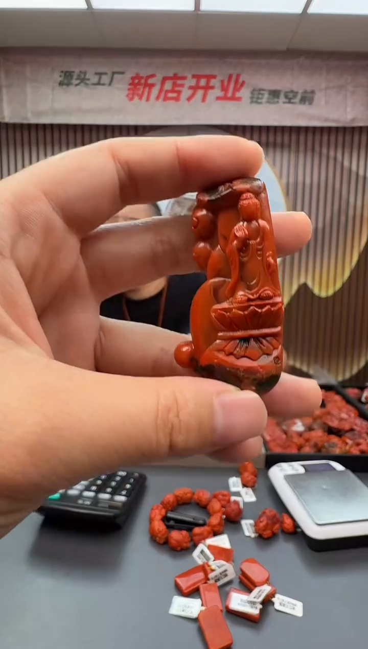 南红玛瑙雕刻未镶嵌063ZB0803产品一个