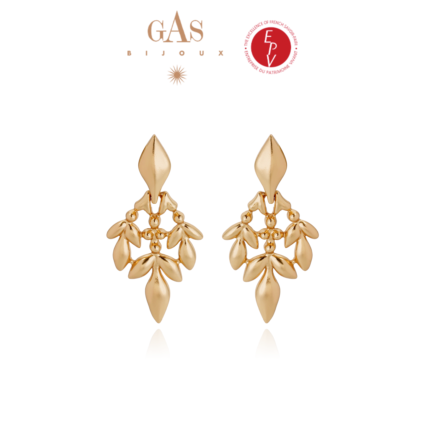 GAS BIJOUX 耳环【法国进口】珈思麦穗造型时尚感耳环