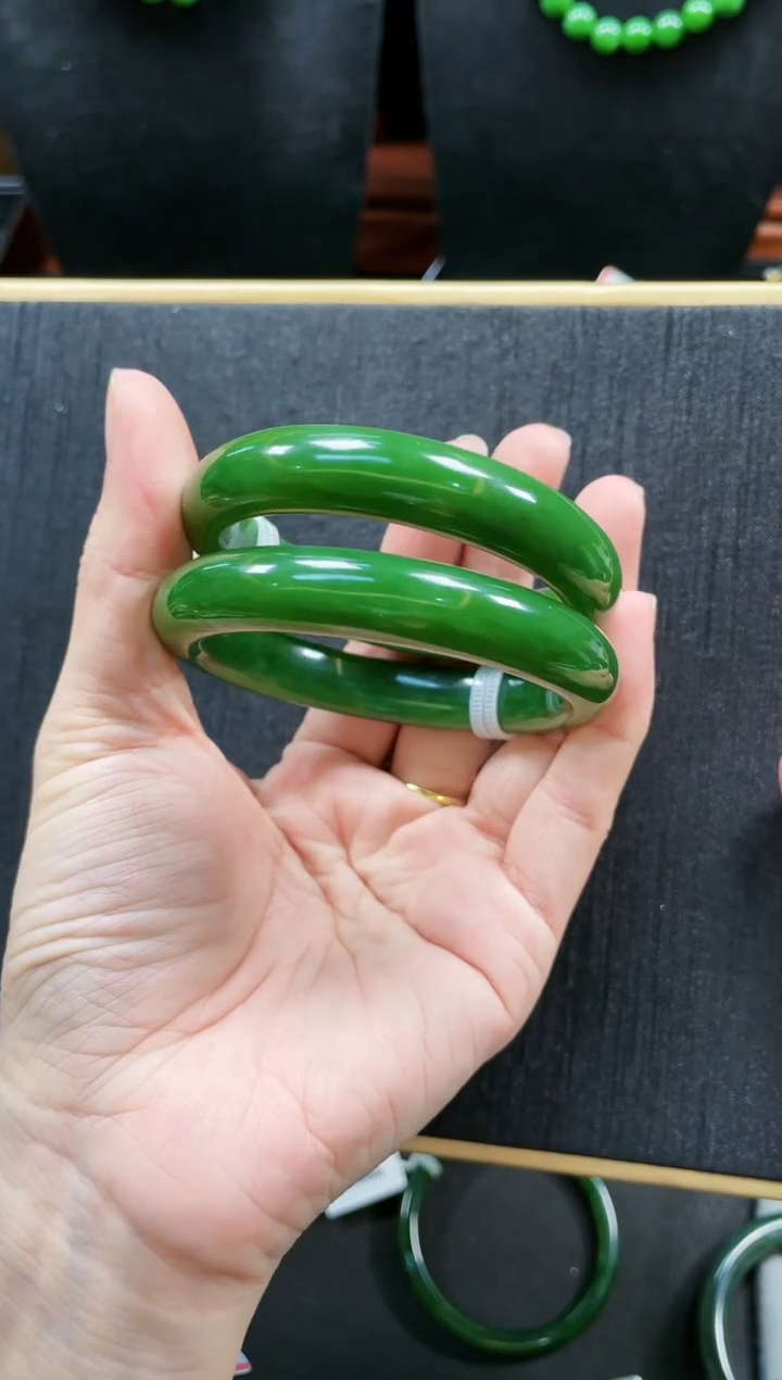 【闪购商品】和田玉手镯未镶嵌53-63多样性发一