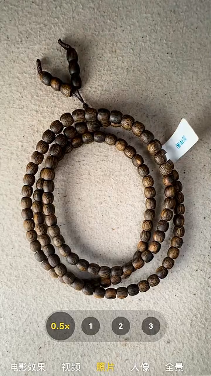 沉香手串沉香奇楠6mm多圈鼓珠手串3