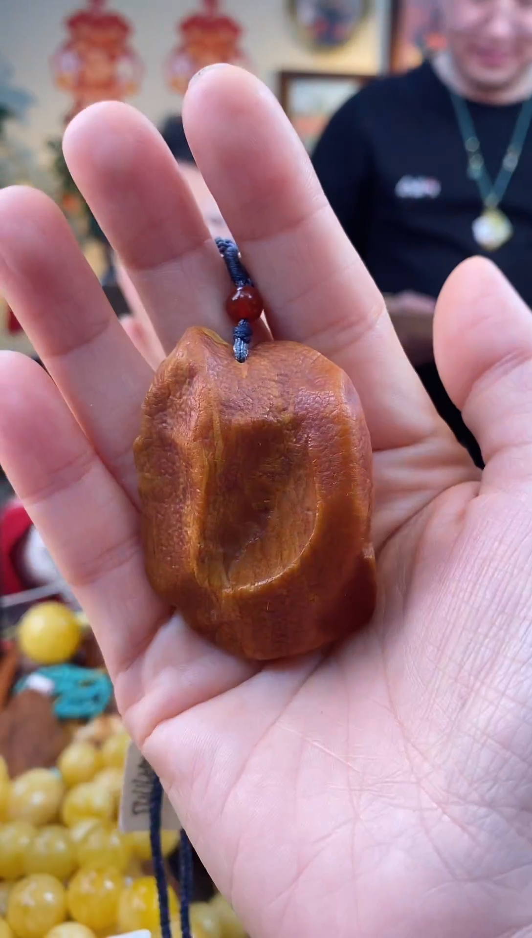 【闪购商品】琥珀颈饰未镶嵌吊坠