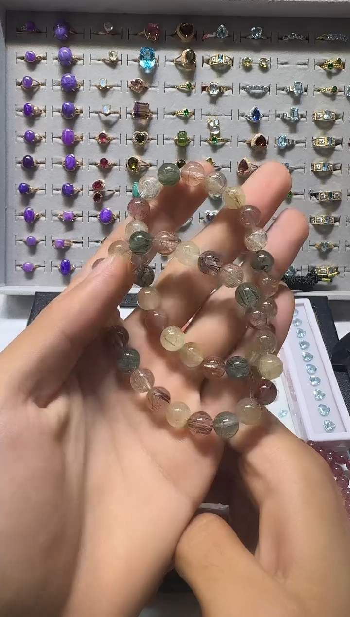 未镶嵌手串水晶1226m036多样性发其一