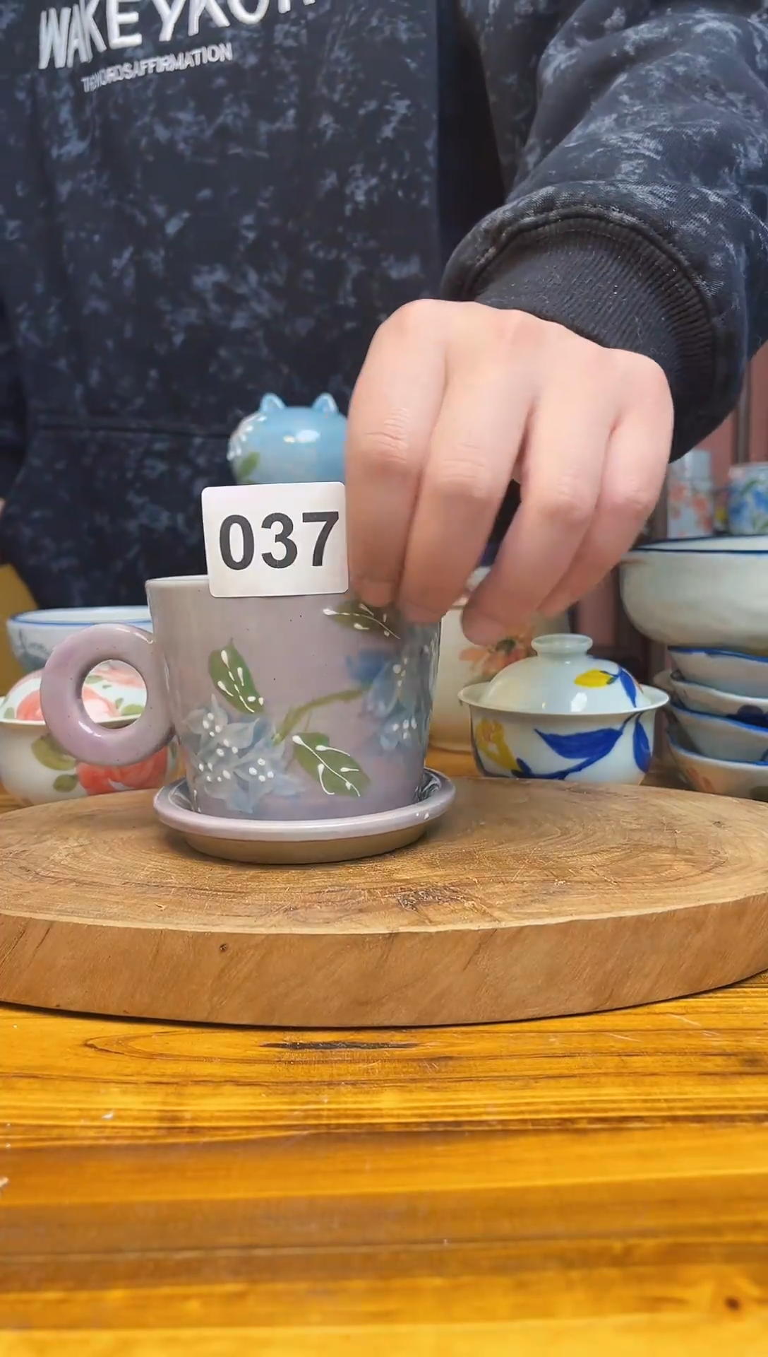 【闪购商品】瓷片景德镇高温无铅无汞无公害1365度037