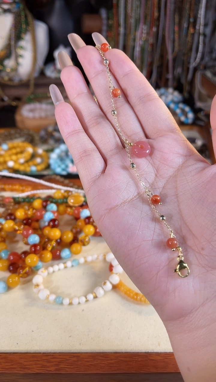 【闪购商品】南红玛瑙手链未镶嵌多样性发货其一