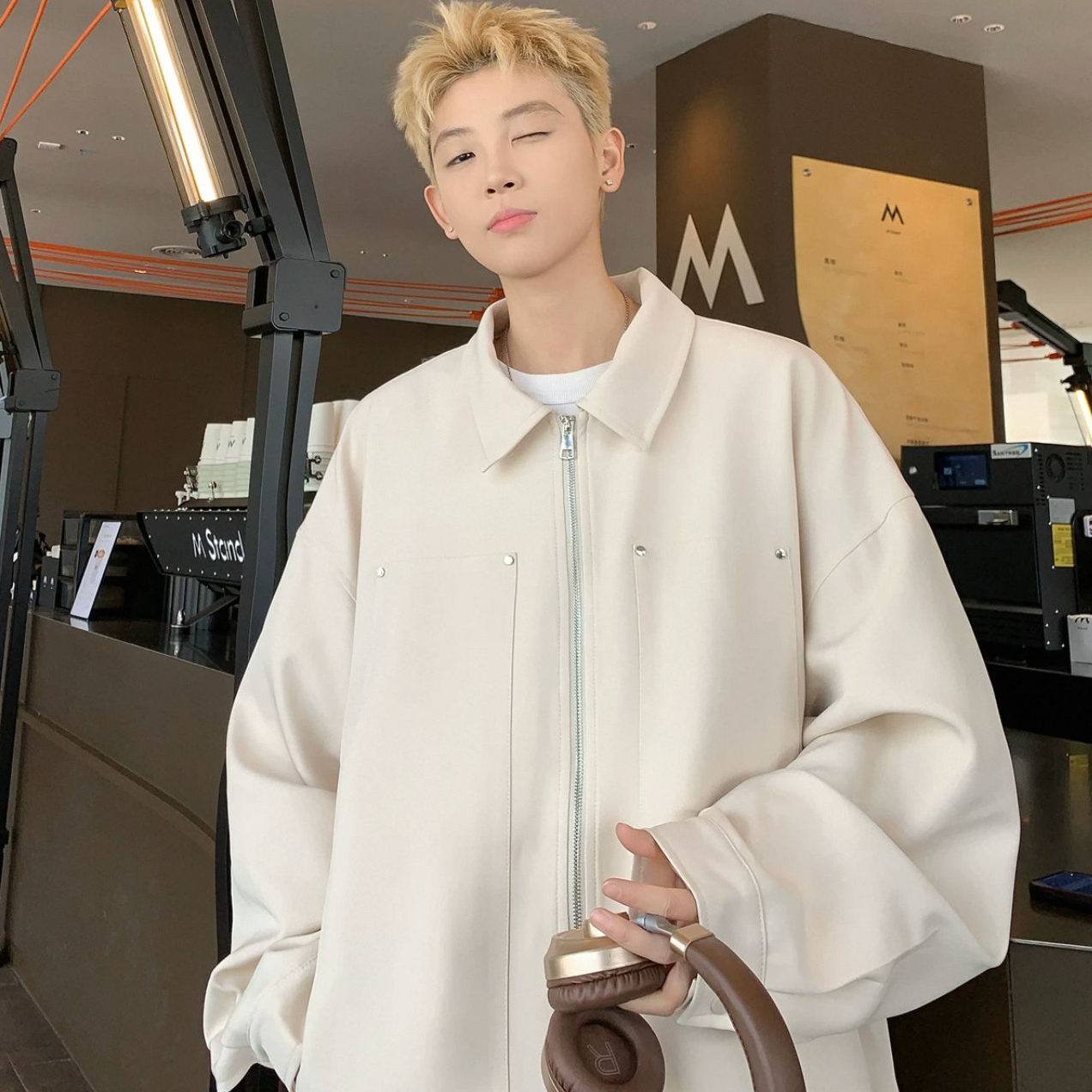 2660断码清货宽松痞帅夹克