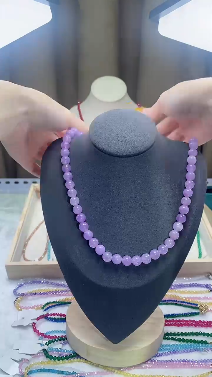【闪购商品】锂辉石项链银S925镶嵌诗宁甄选珠宝SYZB200