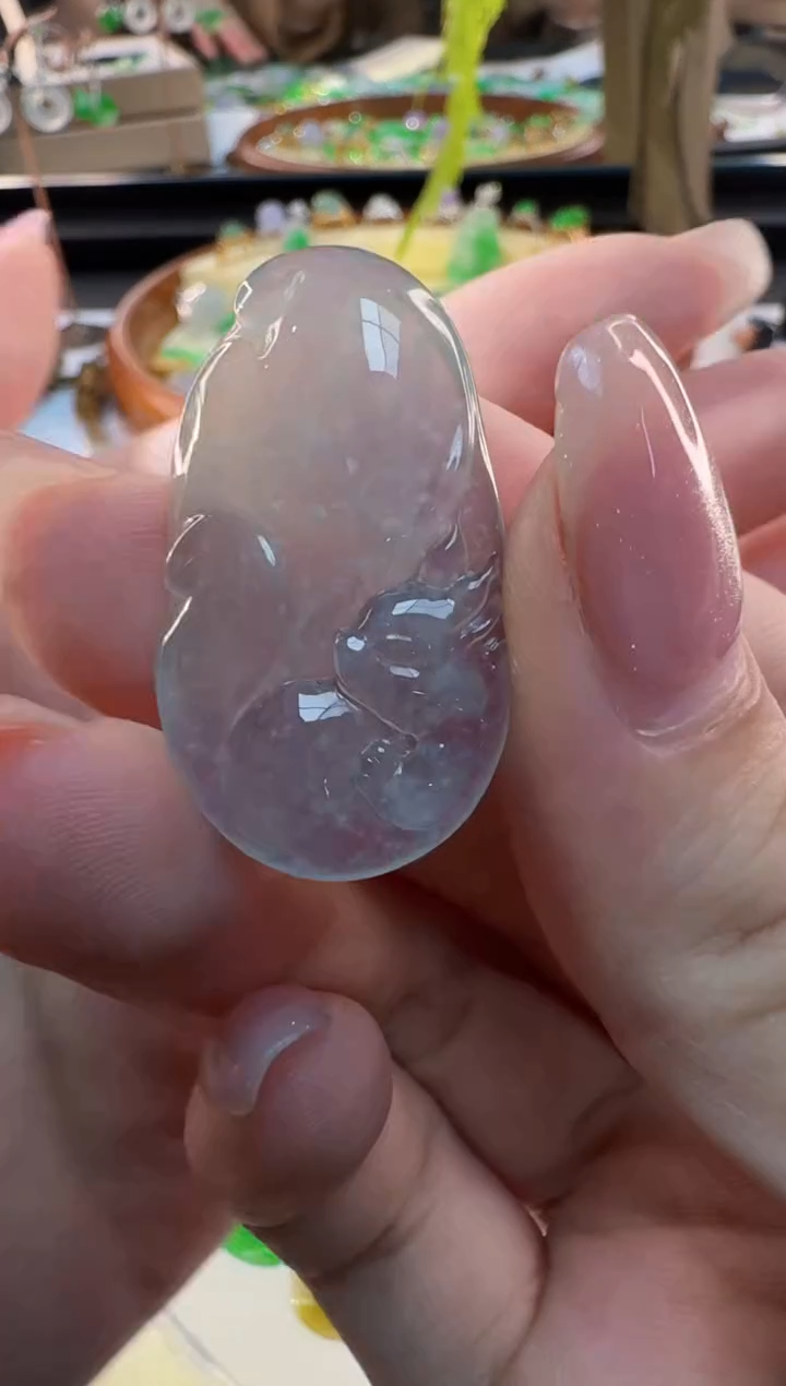 【闪购商品】翡翠颈饰未镶嵌缅甸翡翠A货吊坠