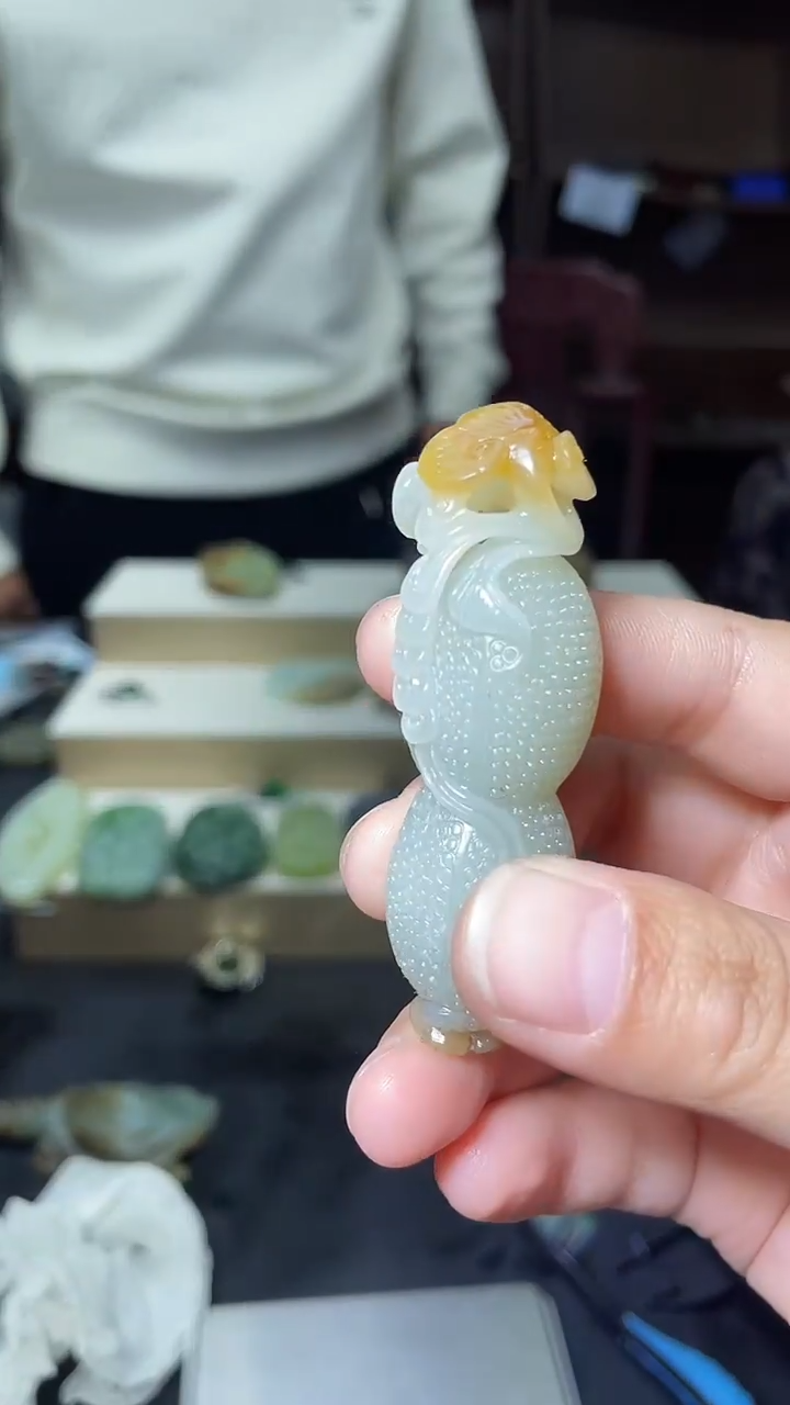 【闪购商品】和田玉颈饰未镶嵌1