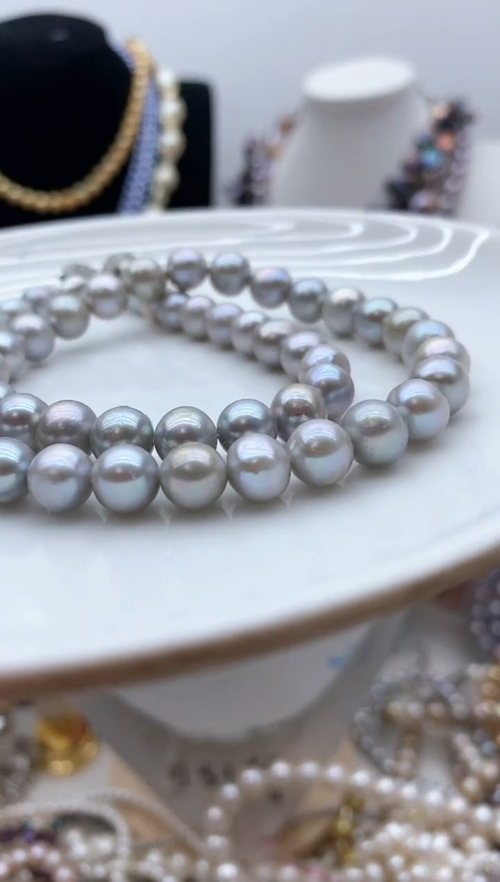 【闪购商品】淡水珍珠颈饰钛钢149