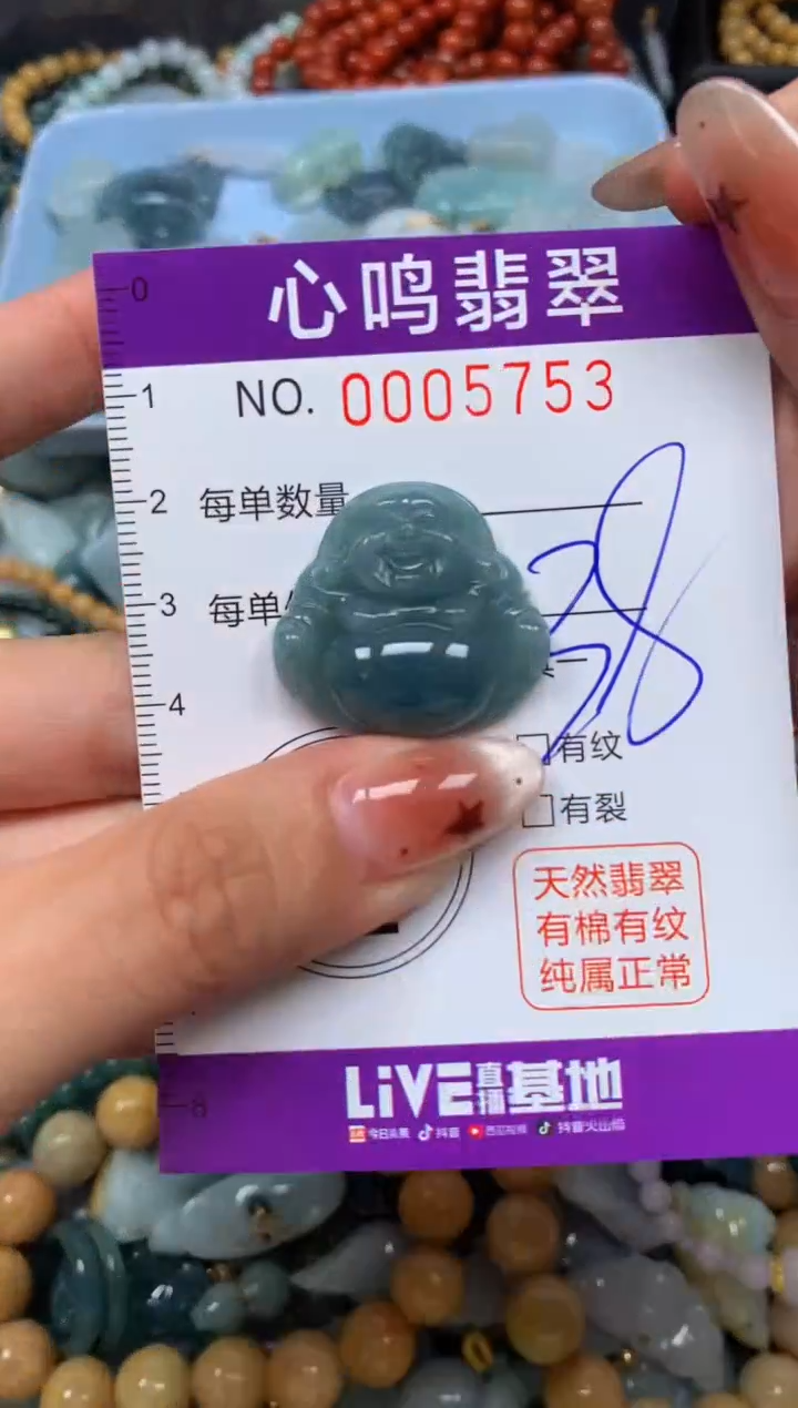 翡翠未镶嵌颈饰闪购005753