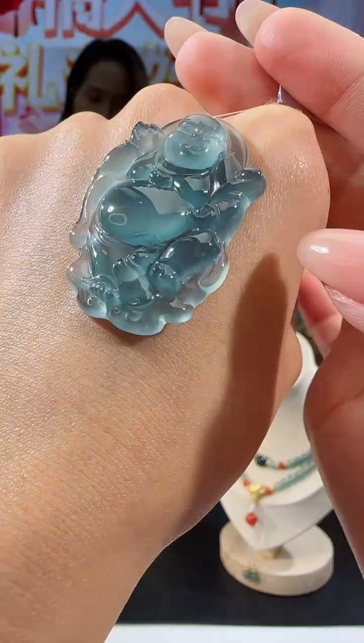 【闪购商品】翡翠吊坠(不含链)未镶嵌佛多样性发一