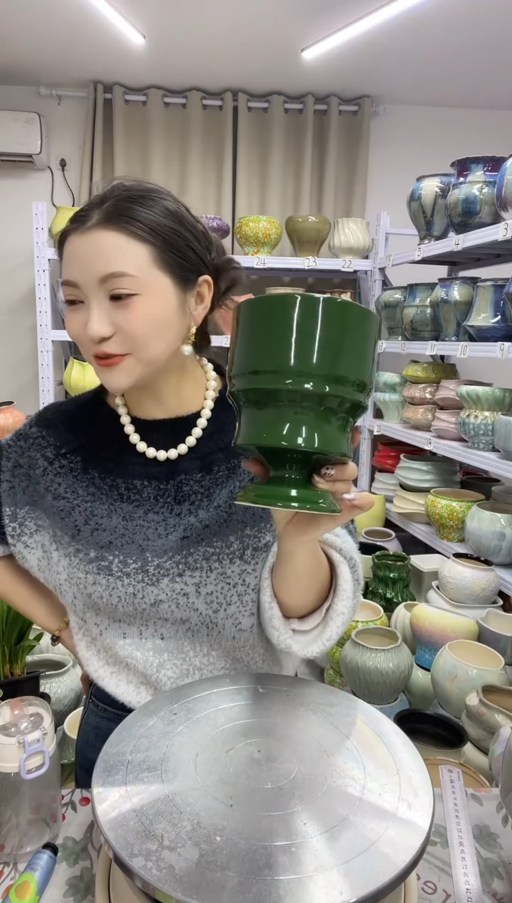 【花盆链接】  高 17： 口：12