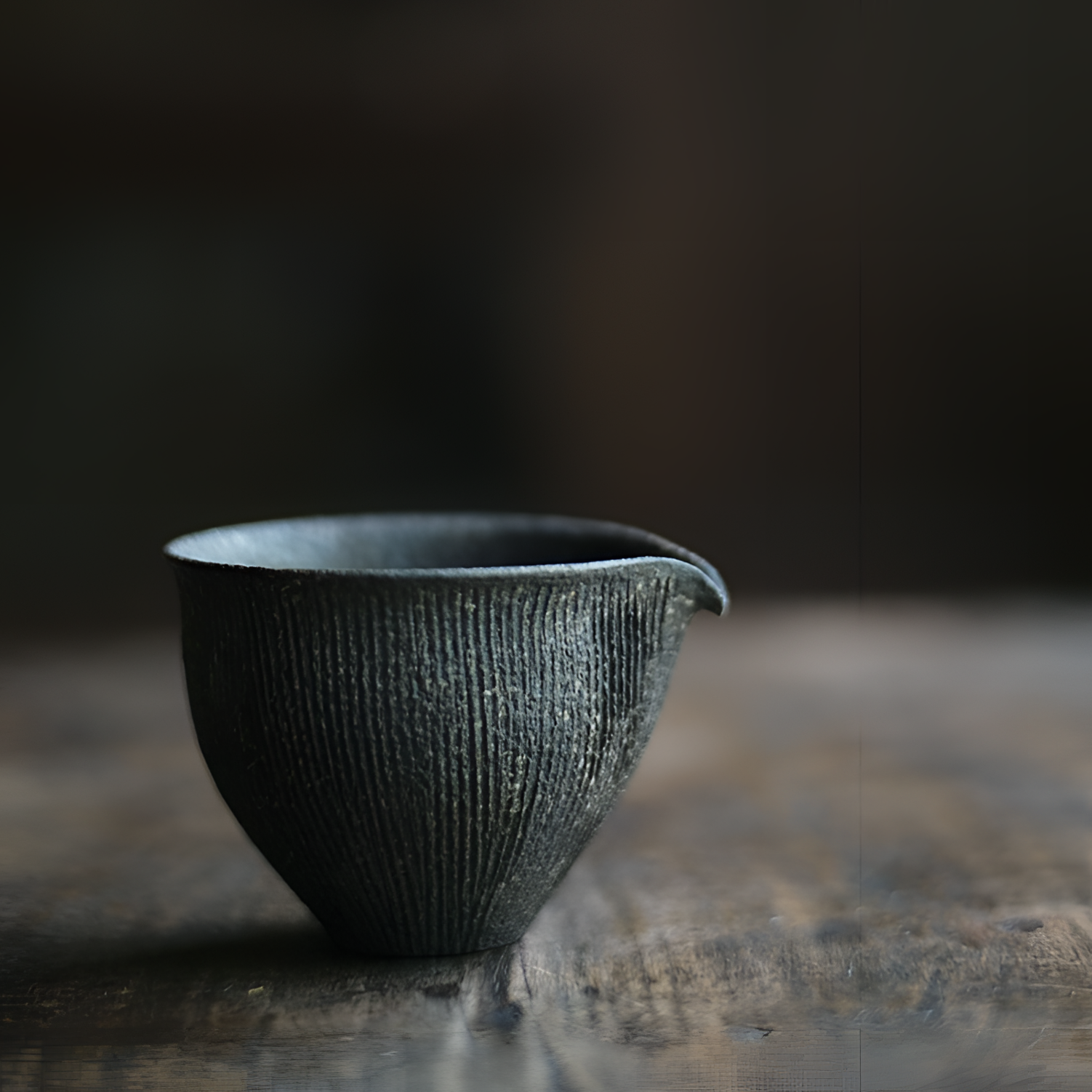 松风-赤贫肌理匀杯-150CC-茶器-茶道