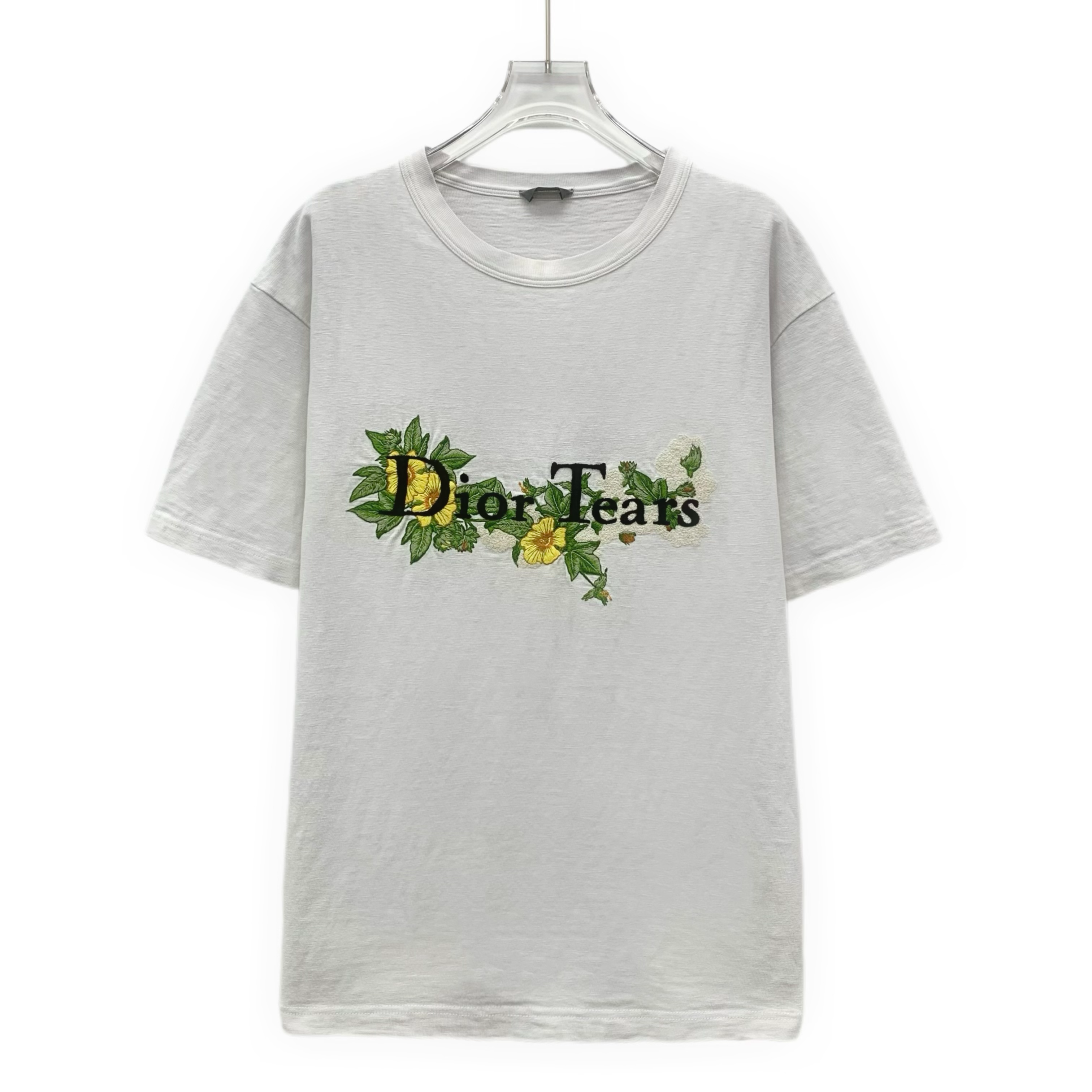 95新 DIOR/迪奥 IM0461 白色圆领短袖