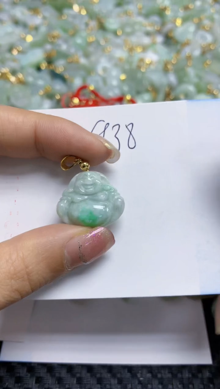 【闪购商品】翡翠颈饰合金   天然A货翡翠