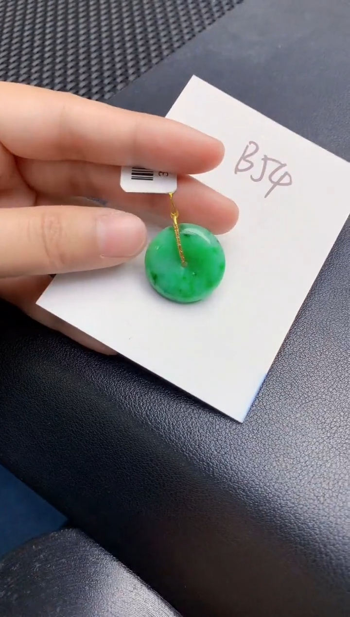 【闪购商品】翡翠颈饰18K金镶嵌000000000