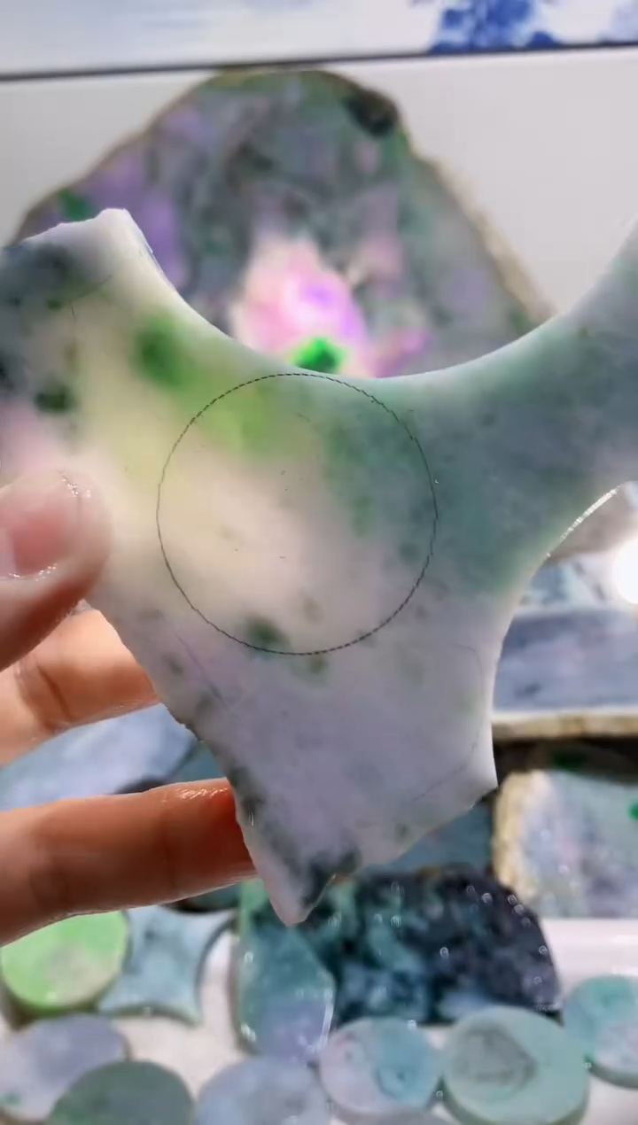 裸石翡翠0蒙0翡翠珠宝99