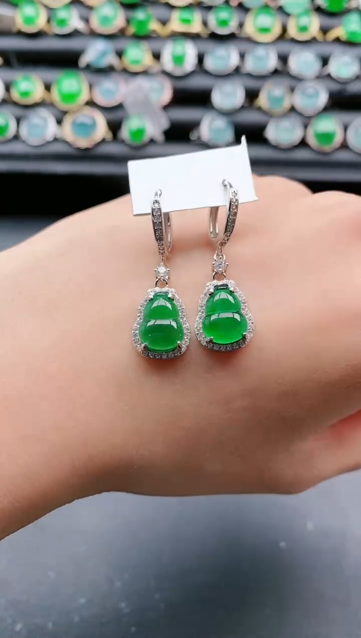 【闪购商品】翡翠戒指银S925镶嵌1111111