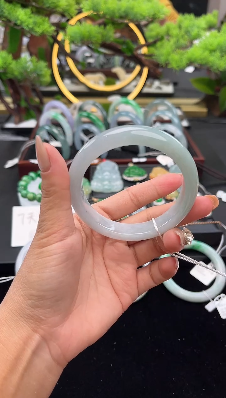 未镶嵌手镯翡翠手镯