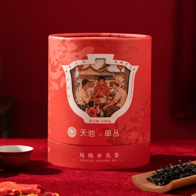 天池单丛 蜜兰香凤凰单枞茶单丛茶叶广东潮汕特产过年礼 258红韵