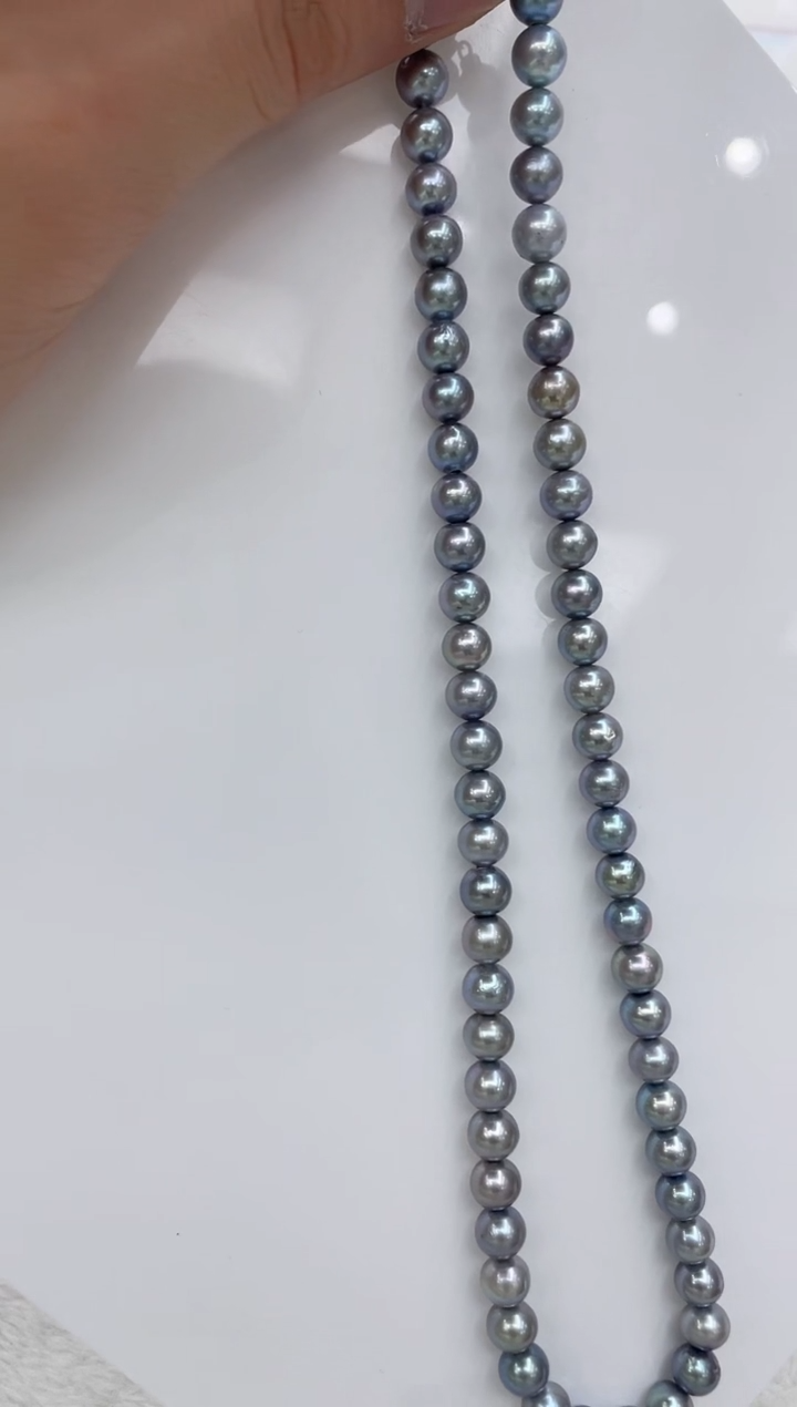 【闪购商品】海水珍珠颈饰银S925镶嵌海水珍珠项链