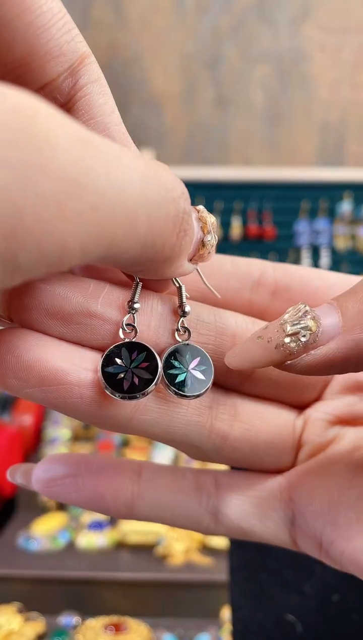 【闪购商品】非遗绝技精品耳环螺钿