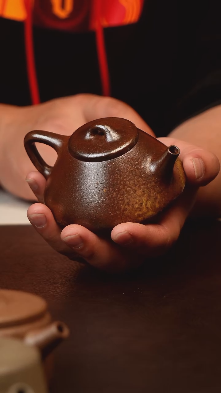 茶壶紫砂咕*原矿紫砂柴烧
