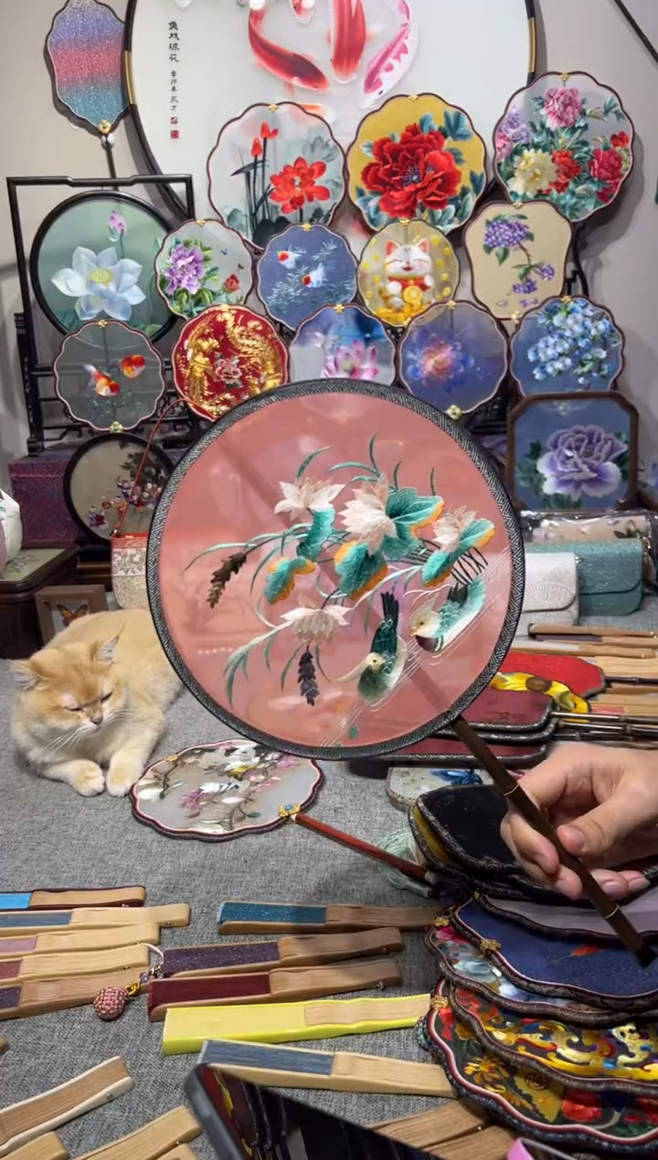 刺绣纯手工苏绣艺术品