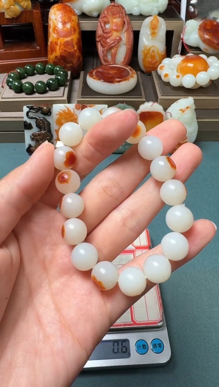 【闪购商品】和田玉手串未镶嵌111xjl
