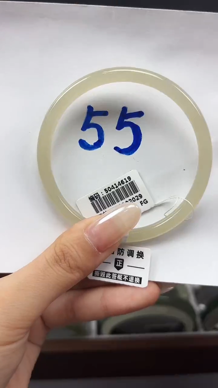 未镶嵌手镯和田玉4619