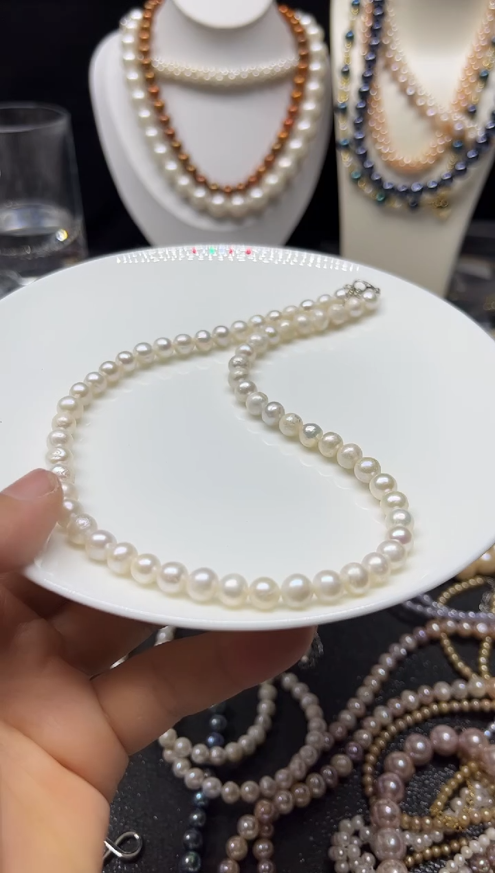 淡水珍珠未镶嵌颈饰多人