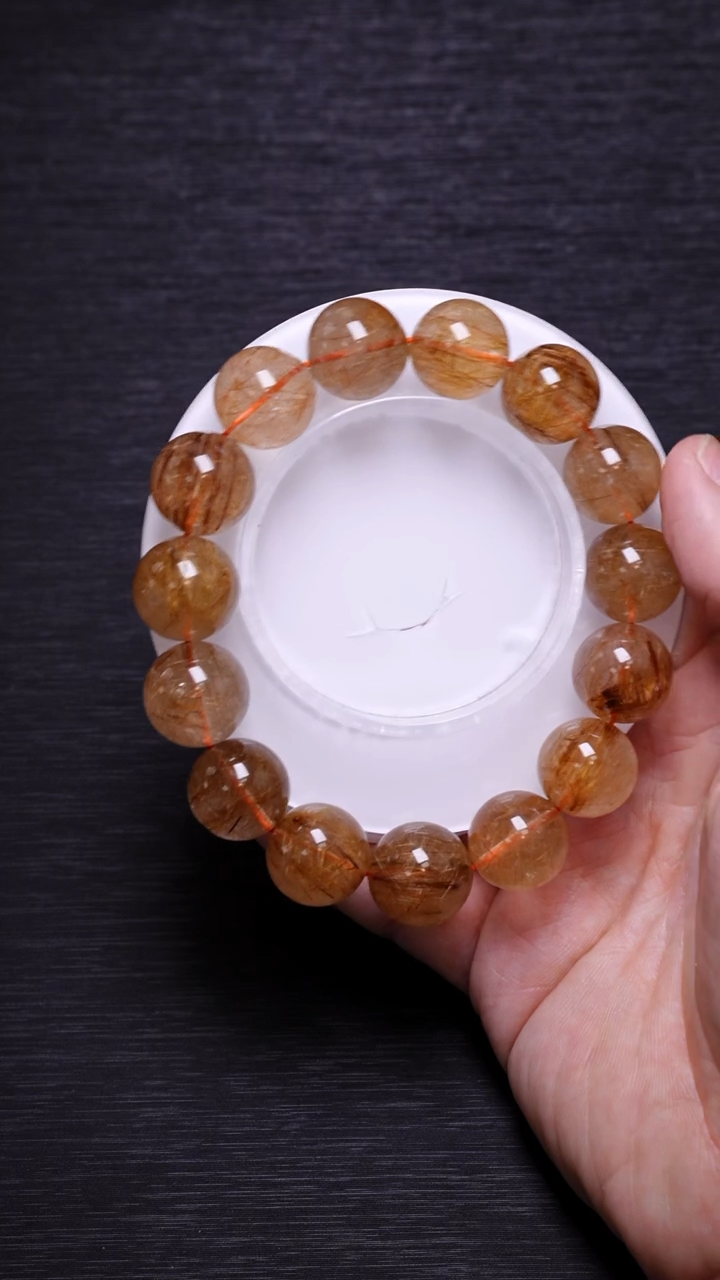 【闪购商品】水晶单圈未镶嵌Q027铜发晶单圈15mm