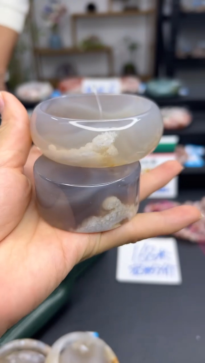 【闪购商品】石英质玉手镯未镶嵌A114(57圈赠送镯心)