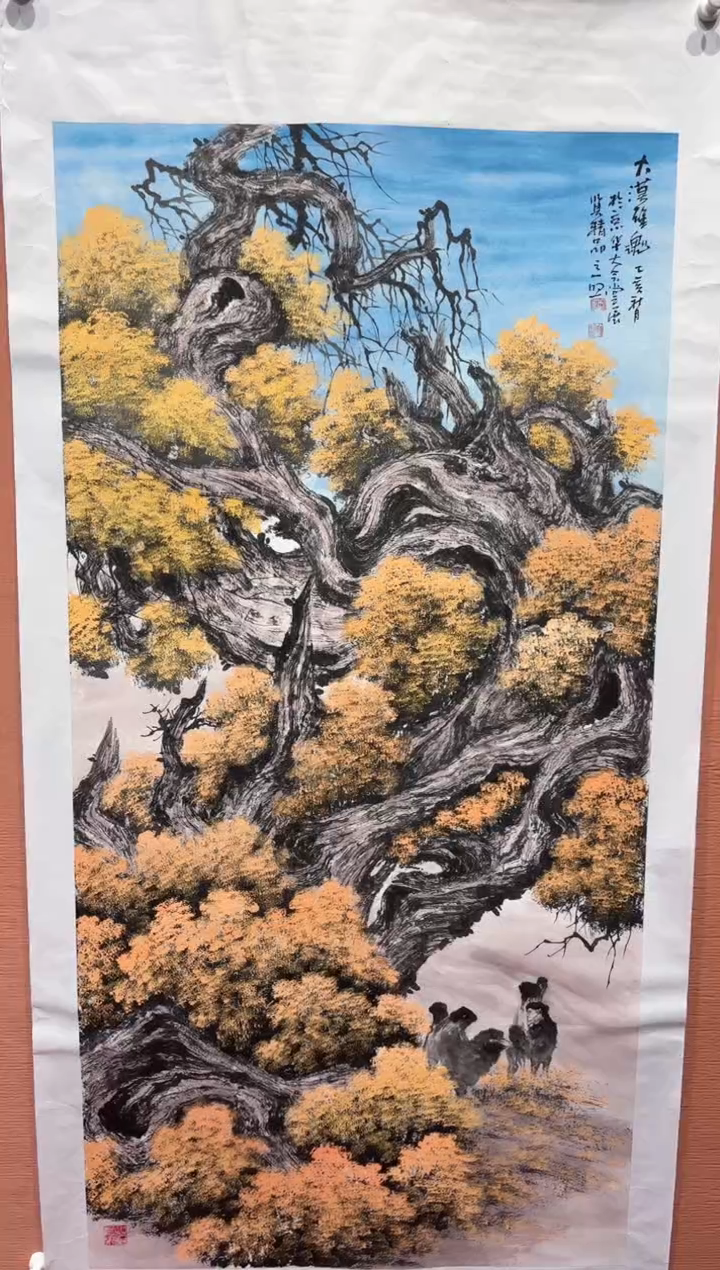国画师立照老师国画作品